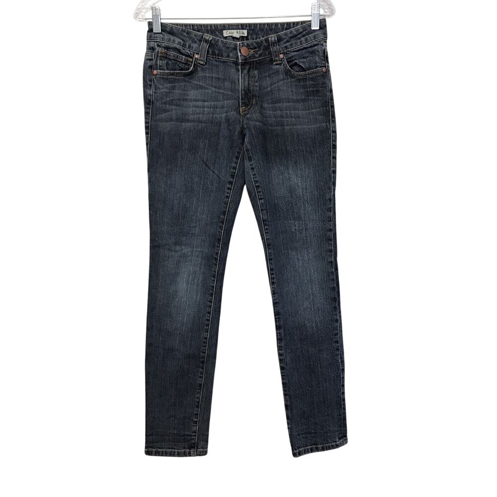 Cabi Jeans Womens Size 0 964 Bree Denim Skinny Blue